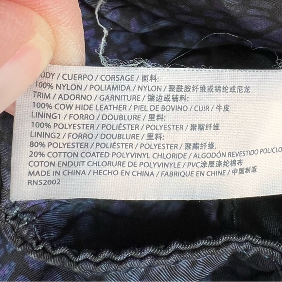 Juicy Couture Vintage Snake-Print Tote Bag Purse - Picture 11 of 11